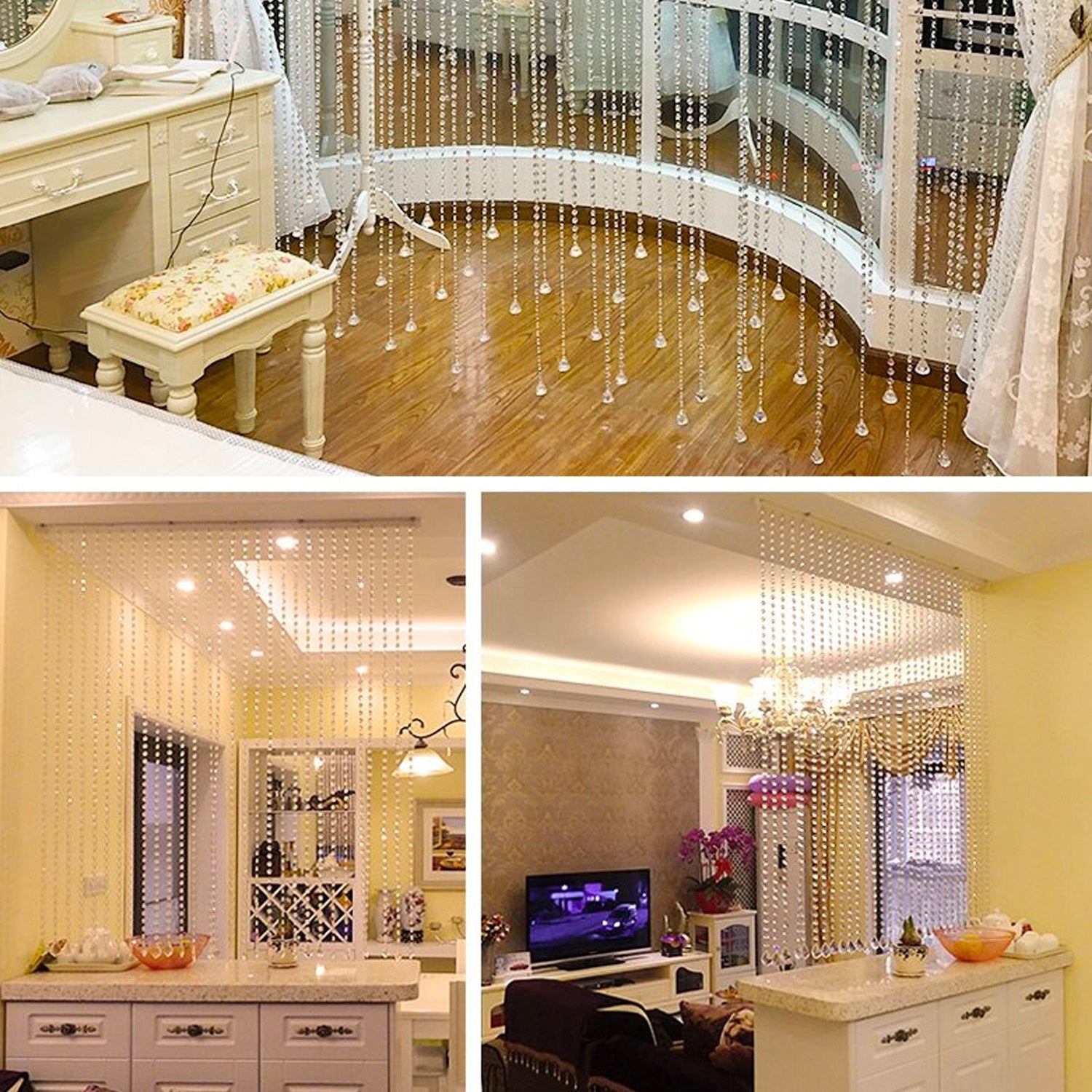 Clear Crystal Beads - DIY Craft Jewelry Decoration