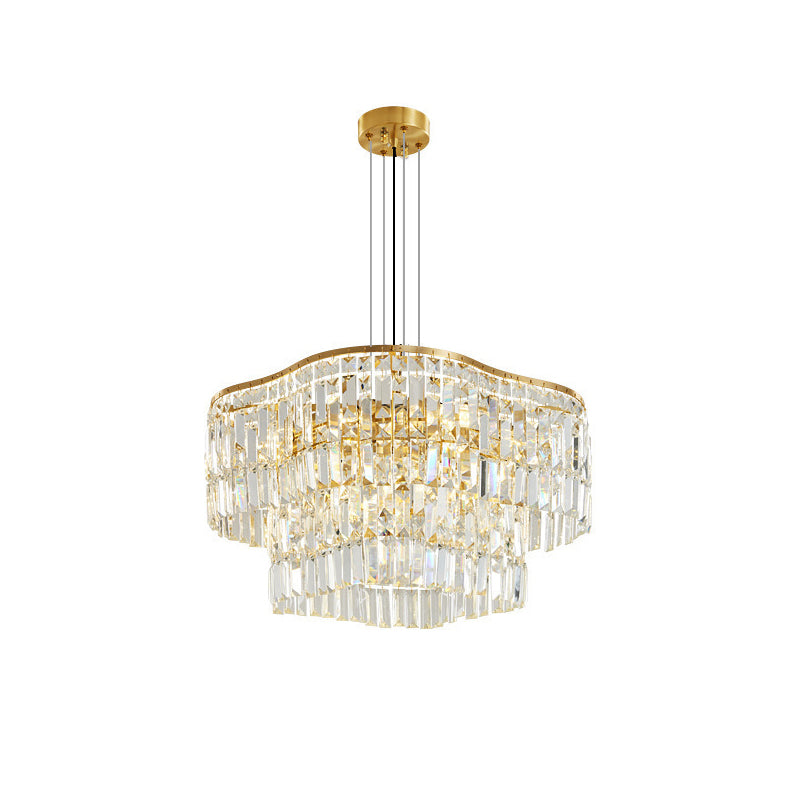 Modern Luxury Gold Crystal Chandelier | Sofary