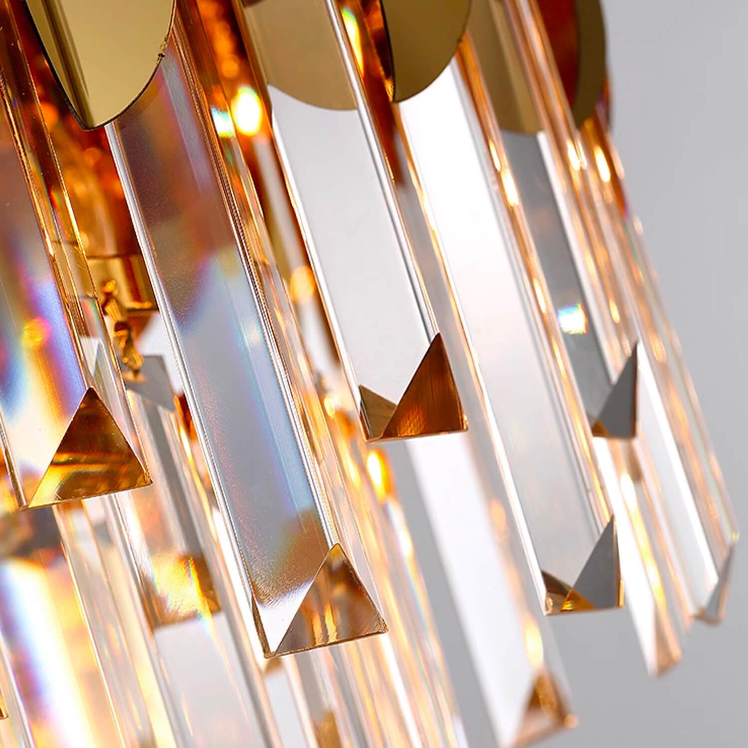 Golden Modern Luxury Living Room Crystal Chandelier texture1 |Sofary