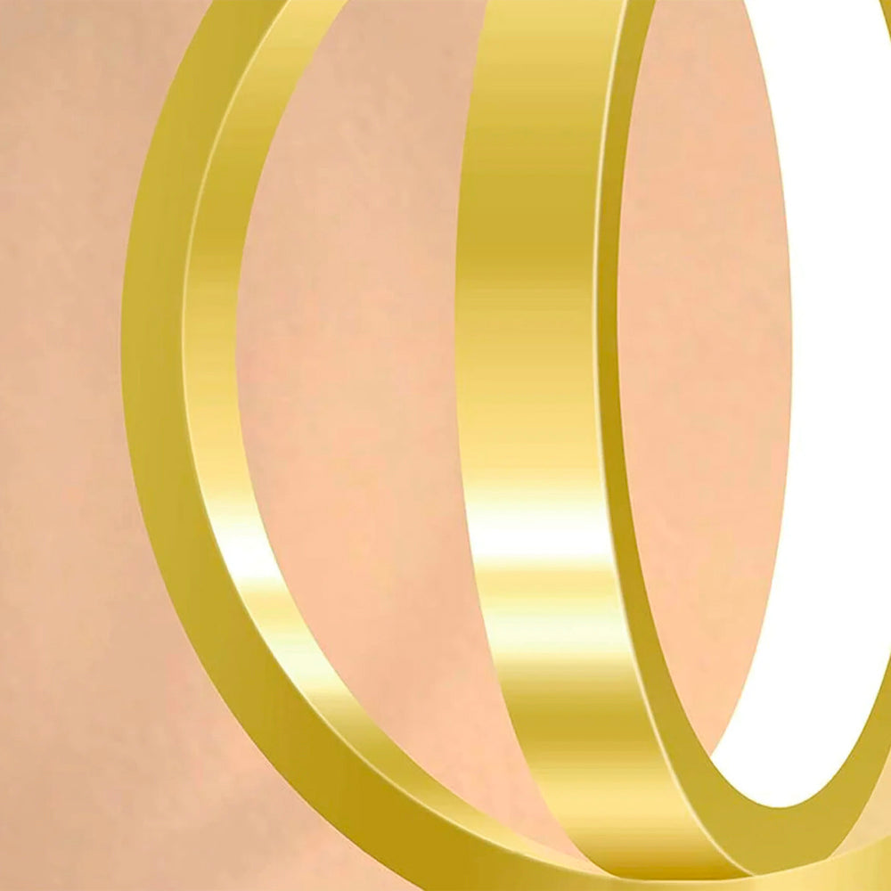 Golden Restaurant Chandelier Bedside Lamp