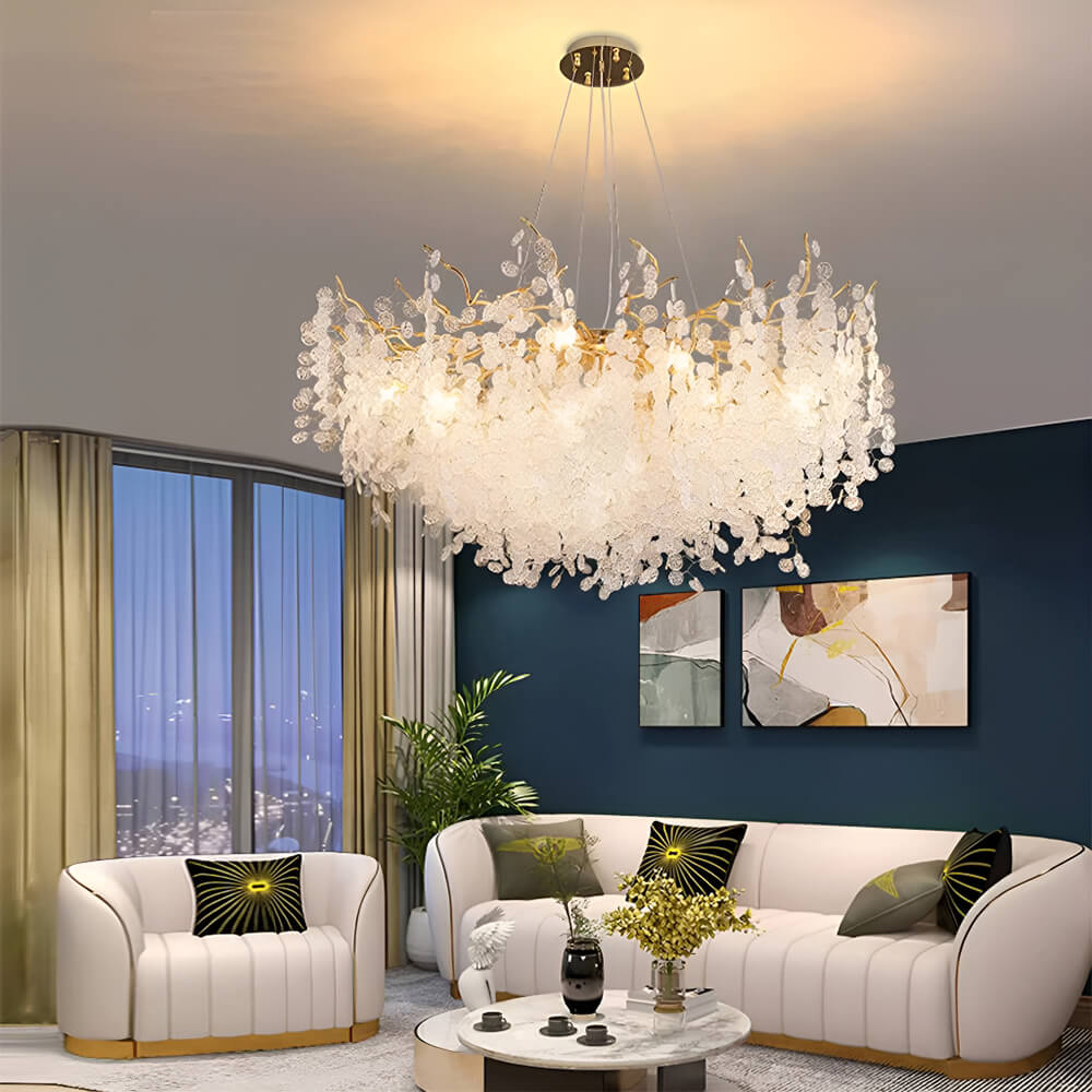 Luxury French Chandelier Money ree Living Room-1 | Sofary Lighting