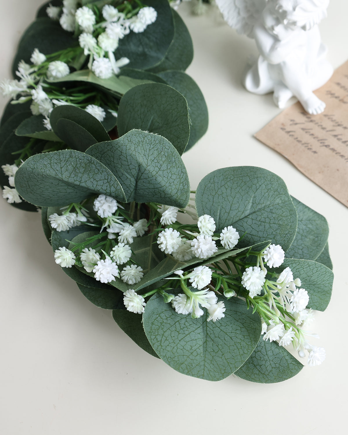 Quality Eucalyptus & Gypsophila Garland