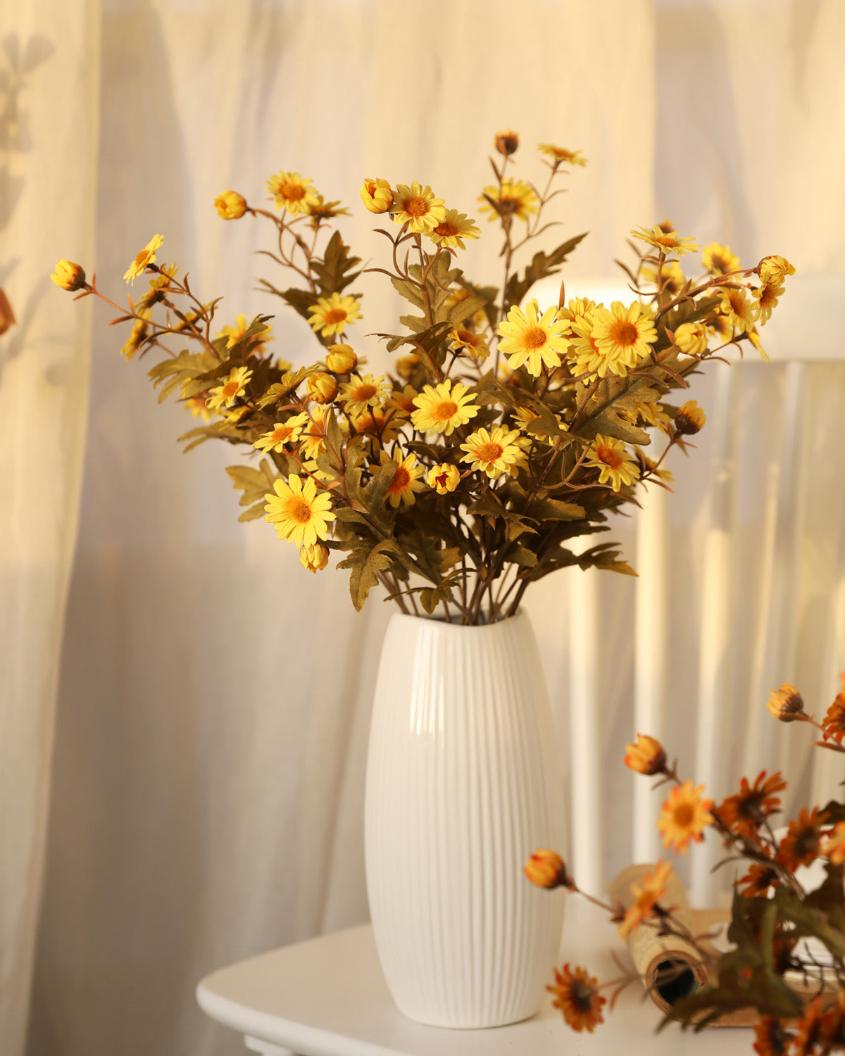 Artificial Daisy Flowers Bouquet Yellow