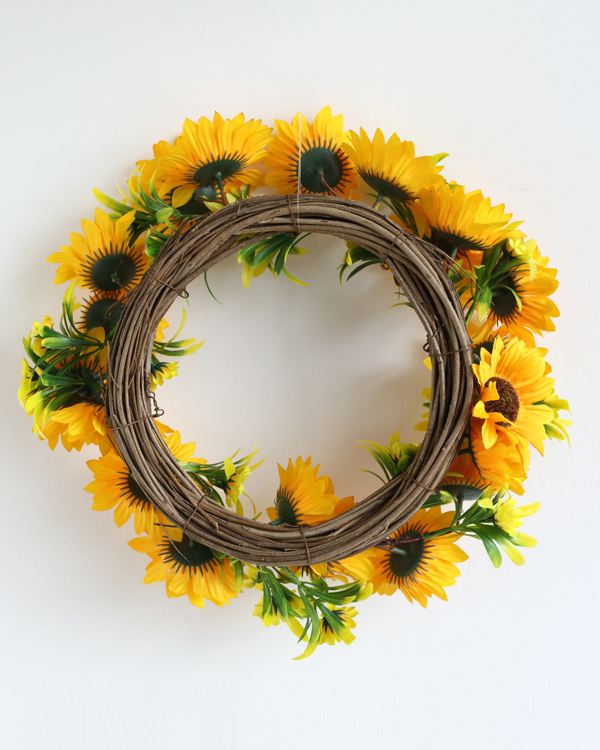 Grapevine Sunflower Wreath