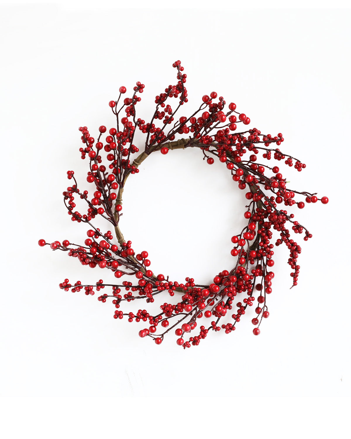 Red Berry Wreath For Front Door