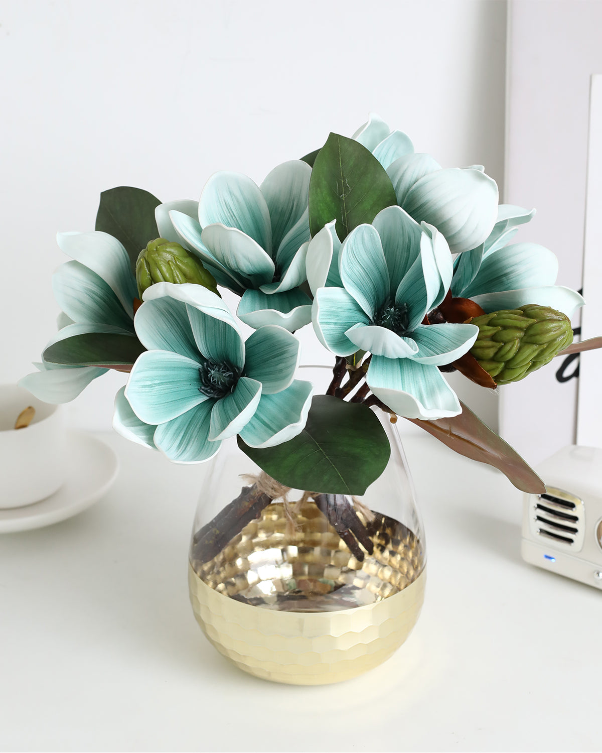 Best Real Touch Magnolia Bouquet