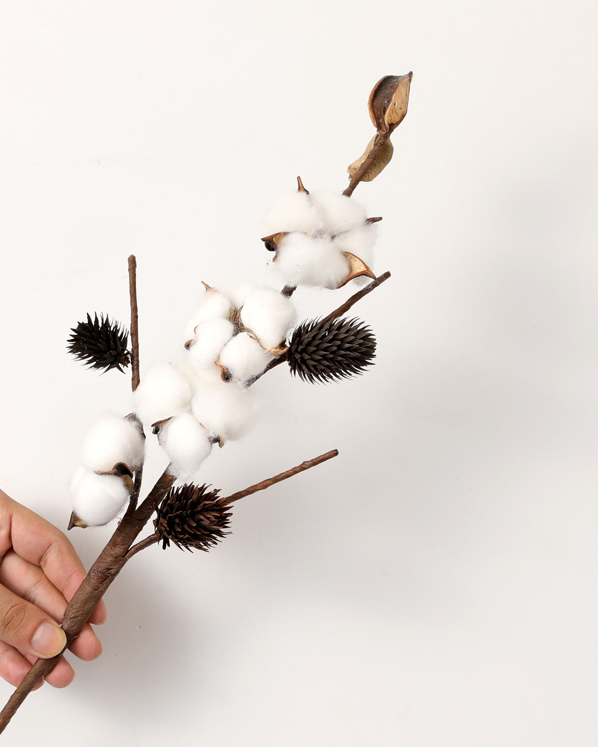 Cotton Decor Floral Stems