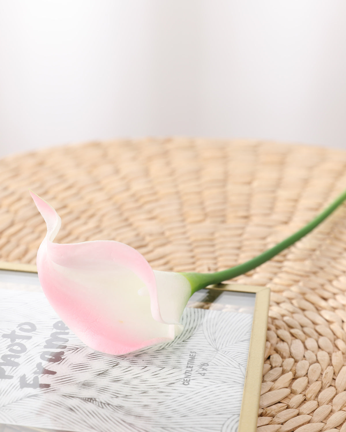 Artificial Pink Calla Lily Stem