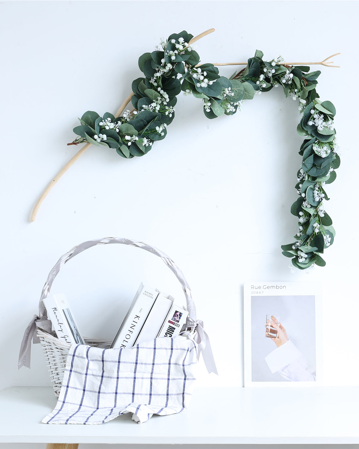 Fake Baby's Breath Garland
