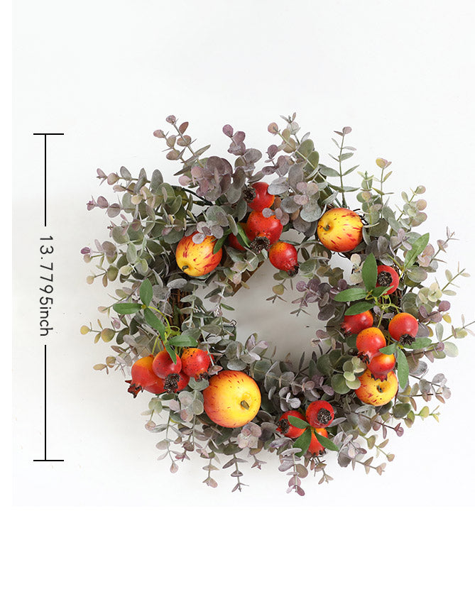 Waterproof Farmhouse Fall Wreath Outdoor