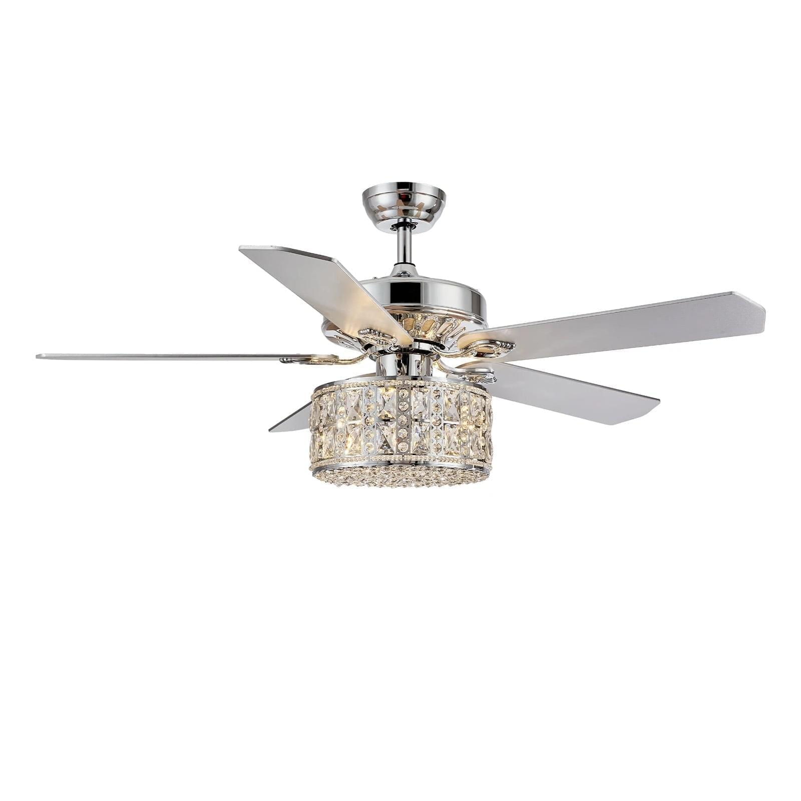 5 - Blade Double Layer Drum Ceiling Fan with Remote Control