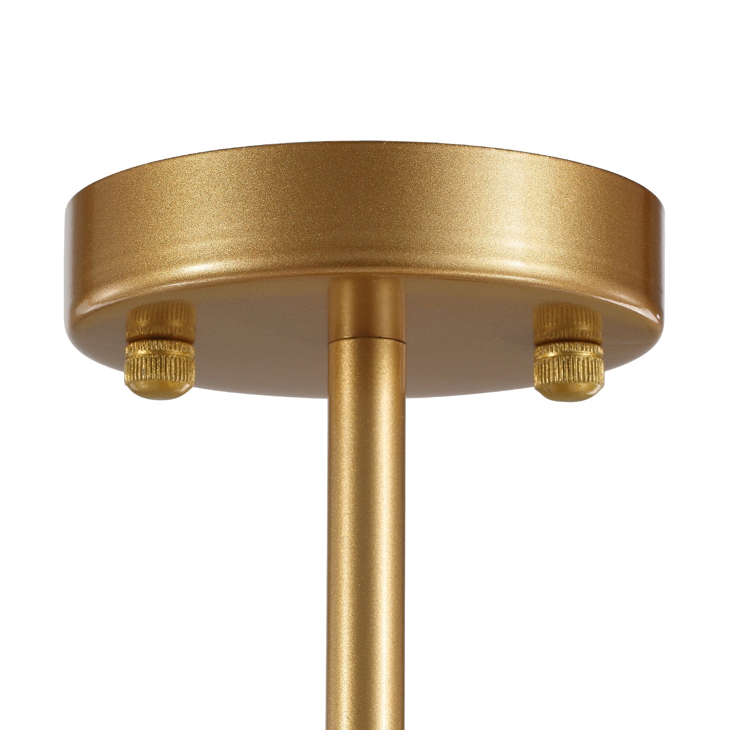 Round Shape Gold Glass Chandelier - Detail | Sofary