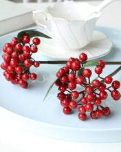 Load image into Gallery viewer, Fake Red Berries For Wedding Decoration
