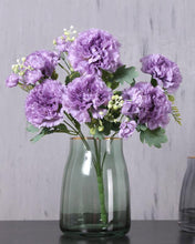 Load image into Gallery viewer, Fake Large Purple Carnation Arrangements
