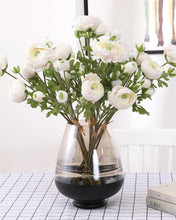 Load image into Gallery viewer, Artificial White Persian Buttercup Flowers
