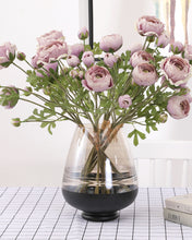 Load image into Gallery viewer, Silk Persian Buttercup Flowers Lavender 
