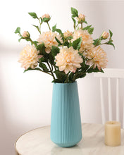 Load image into Gallery viewer, Large Champagne Dahlia Silk Flowers
