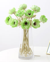 Load image into Gallery viewer, Real Touch Green Anemone Flowers
