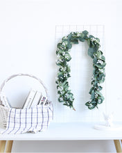 Load image into Gallery viewer, Thick Eucalyptus Garland with Flowers
