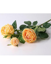 Load image into Gallery viewer, Best Real Touch Silk Spray Rose Champagne
