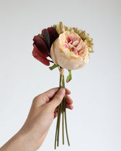 Load image into Gallery viewer, Faux Multiflora Rose Bouquet Cream
