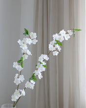 Load image into Gallery viewer, White Silk Cherry Blossom Branch
