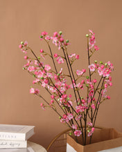 Load image into Gallery viewer, Fake Pink Cherry Blossom Spray Branch
