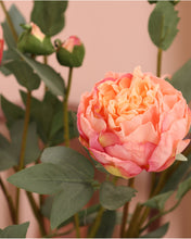Load image into Gallery viewer, Artificial Silk Peony Branches
