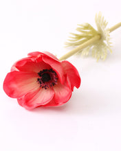 Load image into Gallery viewer, Real Touch Pink Anemone Flowers
