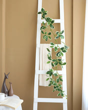 Load image into Gallery viewer, Artificial Green White Leaves Vine Garland
