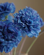 Load image into Gallery viewer, Fake Real Touch Carnations  Blue
