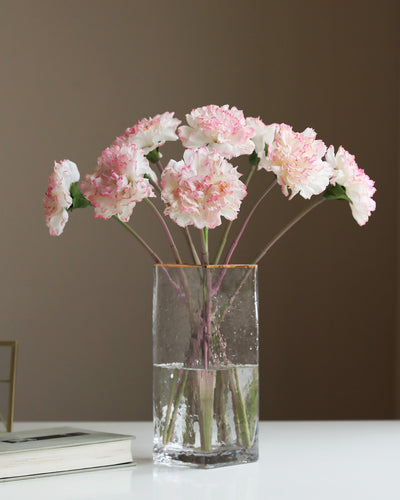 Artificial Silk Real Touch Carnations