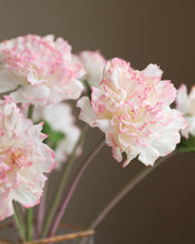 Load image into Gallery viewer, Pink Silk Real Touch Carnations
