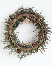 Load image into Gallery viewer, Waterproof Farmhouse Fall Wreath
