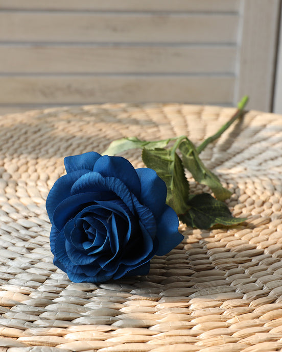 Blue Silk Roses Flowers Wholesale