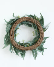 Load image into Gallery viewer, Wicker Willow Leaves Wreath 
