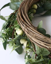Load image into Gallery viewer, Grapevine Berry Olive Eucalyptus Wreath
