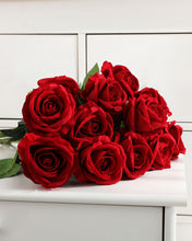 Load image into Gallery viewer, Artificial Velvet Rose Single Stems

