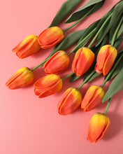 Load image into Gallery viewer, Real Touch Artificial Silk Tulips Stem
