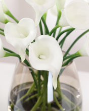 Load image into Gallery viewer, Quality Artificial White Calla Lilies
