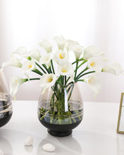Load image into Gallery viewer, Real Touch Faux Calla lily Arrangement
