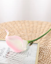 Load image into Gallery viewer, Artificial Pink Calla Lily Stem

