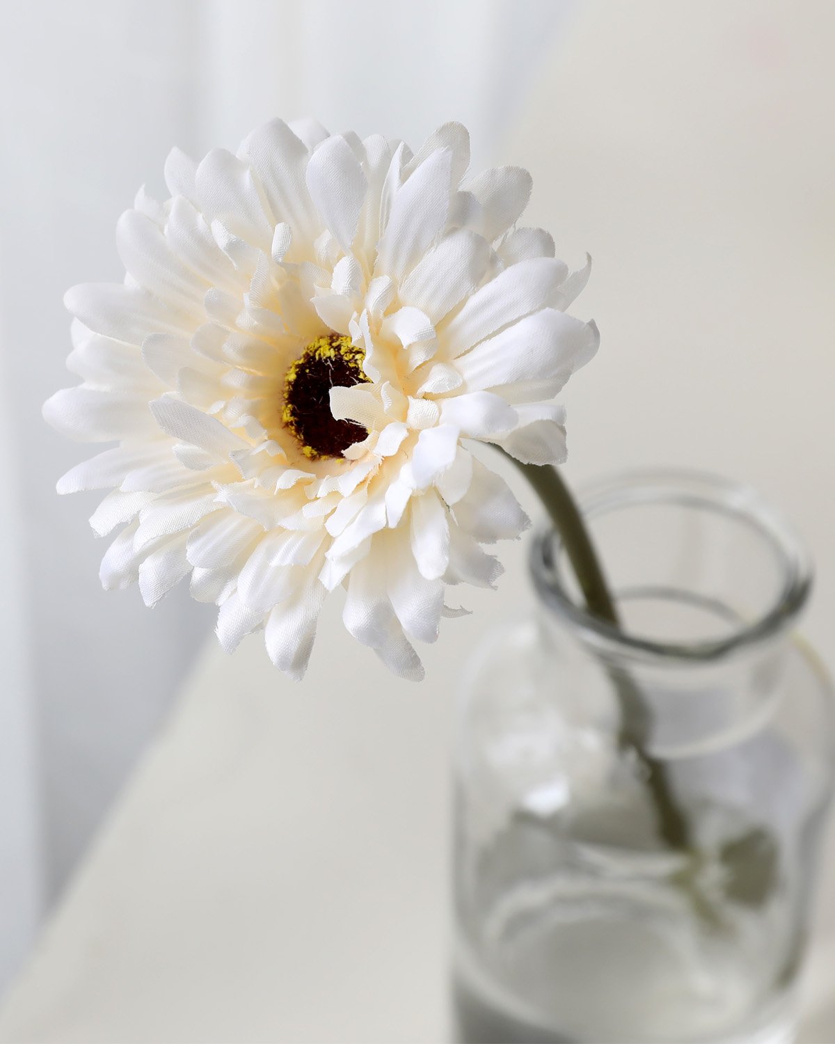 Artificial Gerbera Daisies Cream