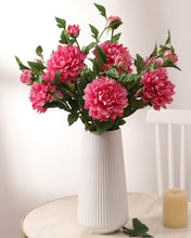 Load image into Gallery viewer, Large Magenta Dahlia Silk Flowers
