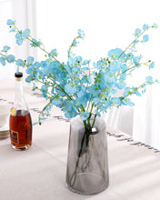 Load image into Gallery viewer, Silk Blue Oncidium Orchid Stems For Sale
