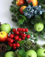 Load image into Gallery viewer, Artificial Apple Mixed Berry Wreath Outdoor
