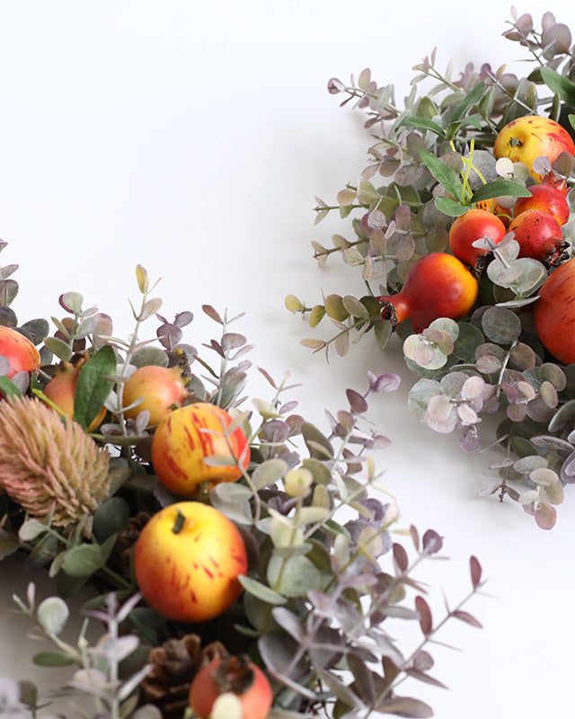 Pomegranate Farmhouse Wreath