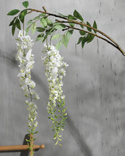 Load image into Gallery viewer, Artificia Hanging Wisteria Decor 
