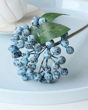 Load image into Gallery viewer, Artificial Blueberry For Arrangements
