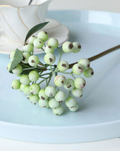 Load image into Gallery viewer, Best Artificial Green Berries Stems
